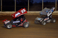BAPS 4/16/2023 410 Sprints, 602 Crate Modifieds & Wingless Super Sportsman - Chad Updegraff
