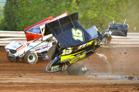 Williams Grove 5/21/2021 410 & 358 Sprints (Highlights) - Chad Updegraff