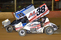 Lincoln (PA) 9/4/2021 "Bob Leiby Memorial" 410 Sprint Twin 20s & Central PA Legends - Chad Updegraff