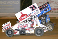 Williams Grove 9/24/2021 410 & 358 Sprints (Highlights) - Chad Updegraff