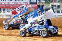 Lincoln (PA) 4/2/2022 410 & 358 Sprints - Chad Updegraff
