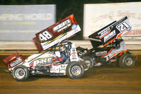 Williams Grove 7/30/2021 410 & 358 Sprints (w/make-up 358 Feature from 7/16) - Chad Updegraff
