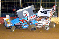 Lincoln (PA) 8/20/2022 Barry Skelly Memorial - 410 & 358 Sprints, ARDC Midgets - Chad Updegraff
